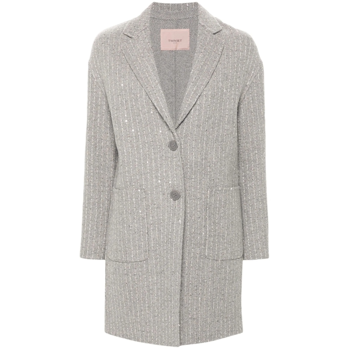 sequinned coat
