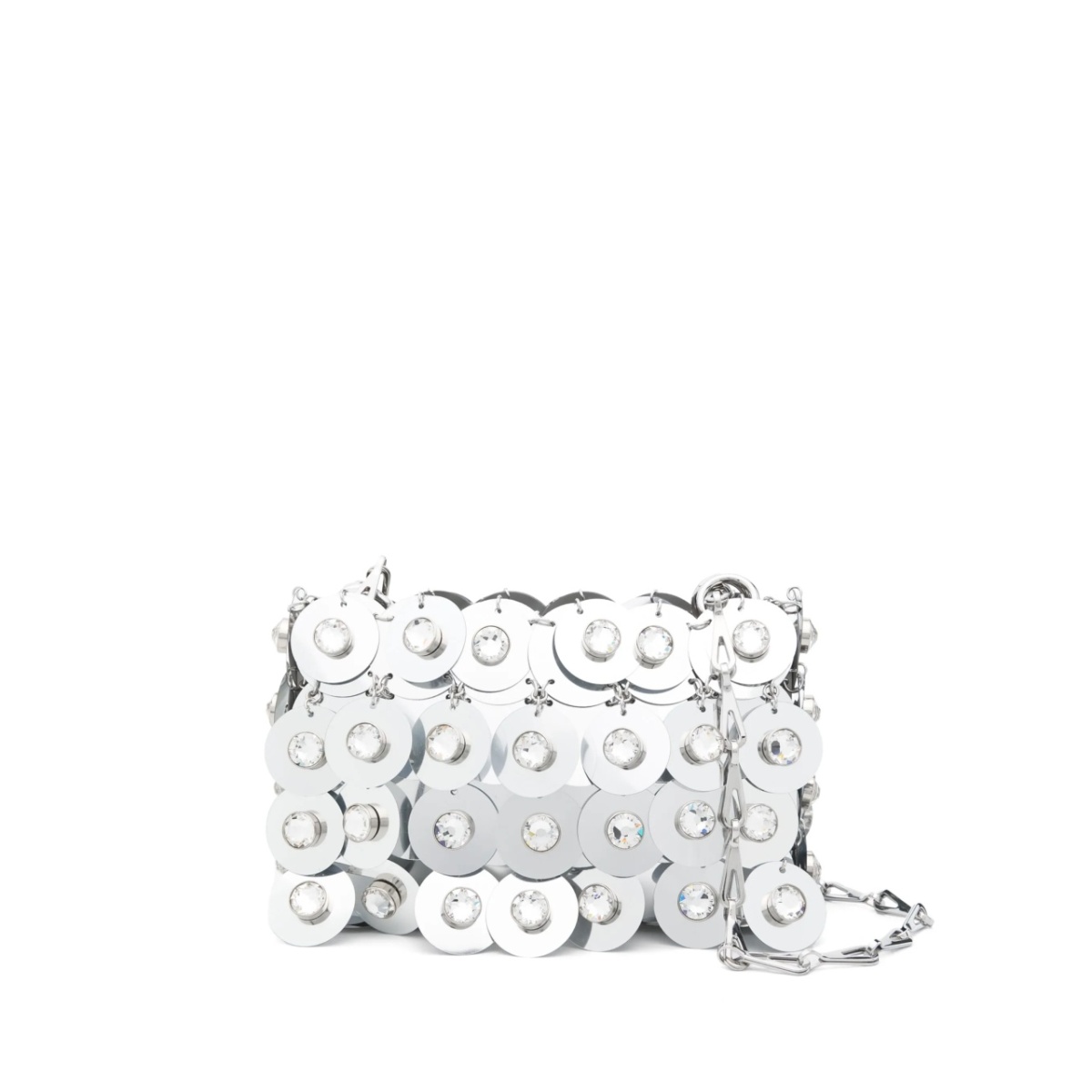 sequinned mini bag