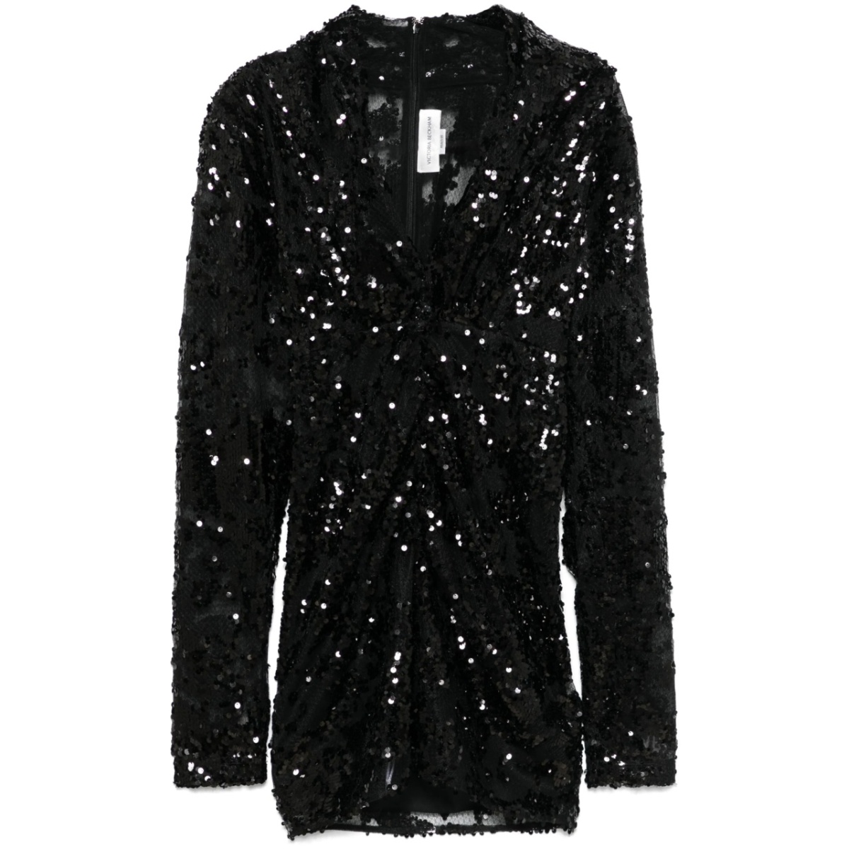 sequinned mini dress