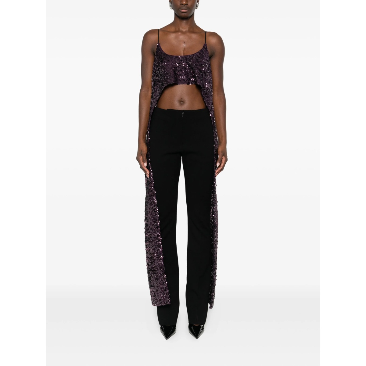 sequinned sleeveless top - Img 3