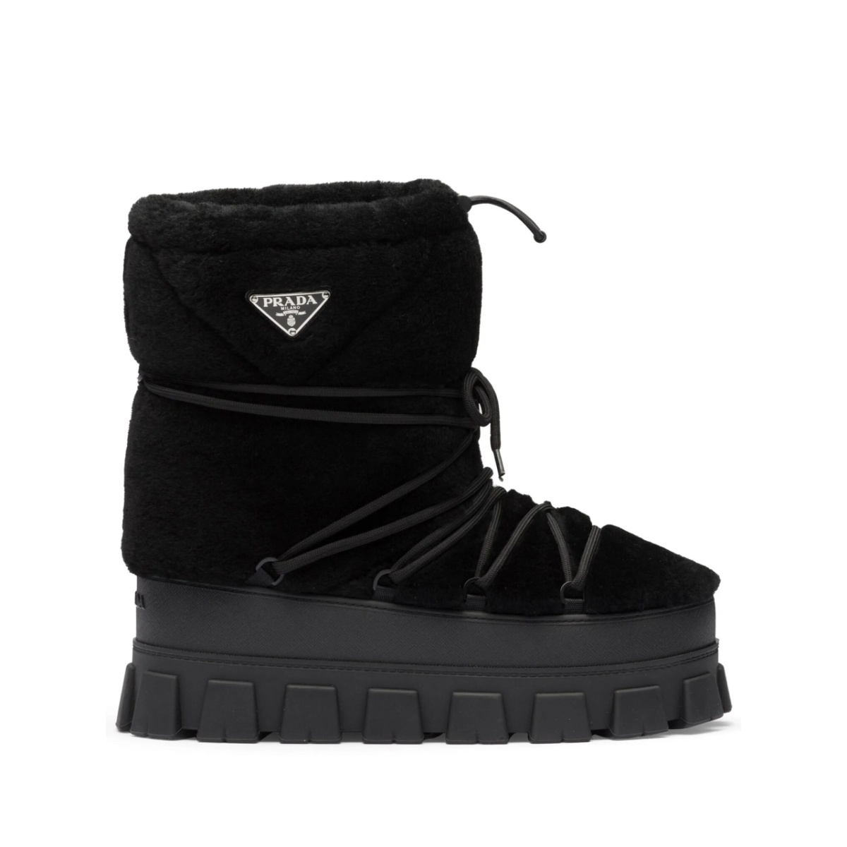 shearling après ski boots