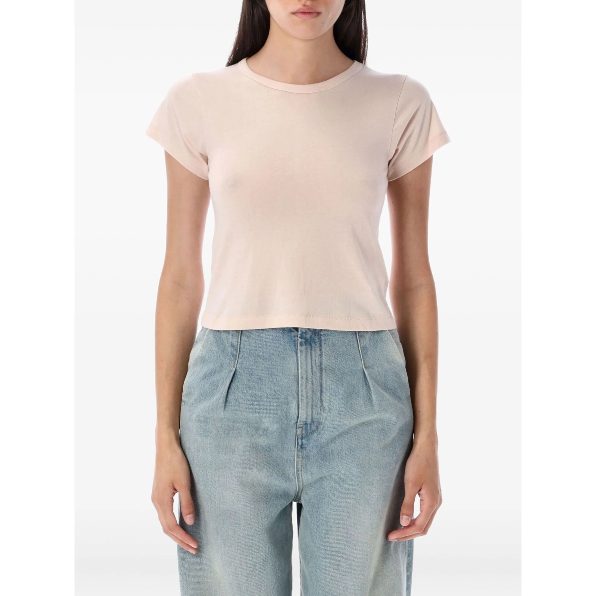 short-sleeve cropped baby tee