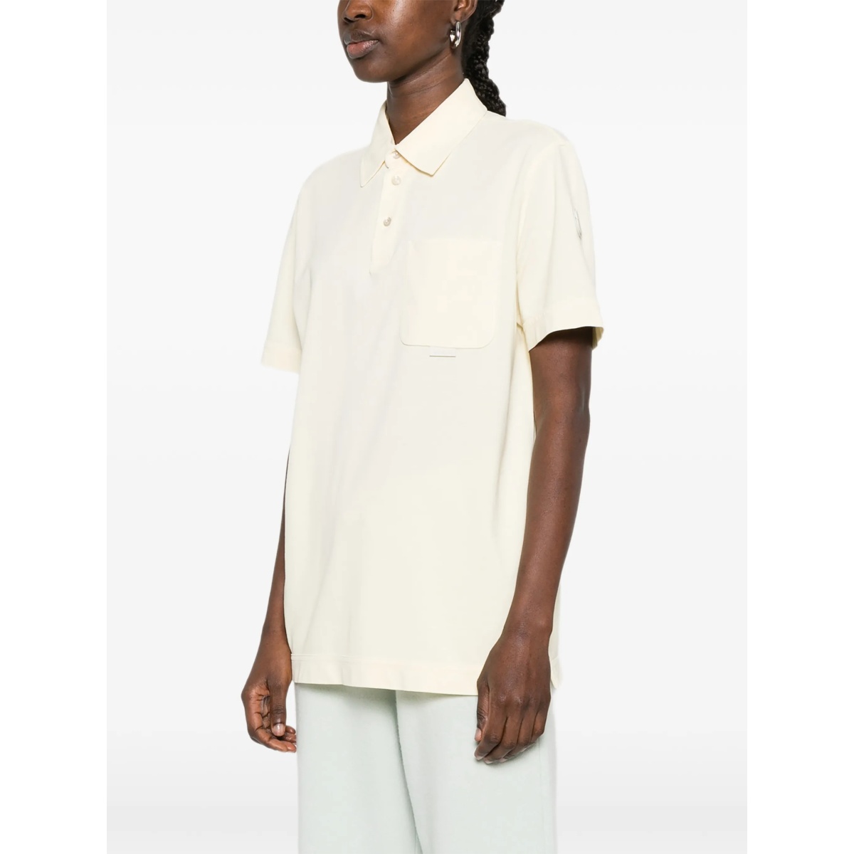 short-sleeve polo top - Img 3