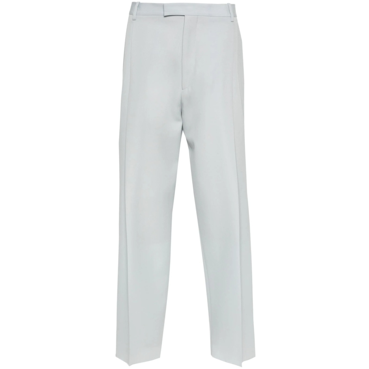 side-stripe virgin wool tailored trousers