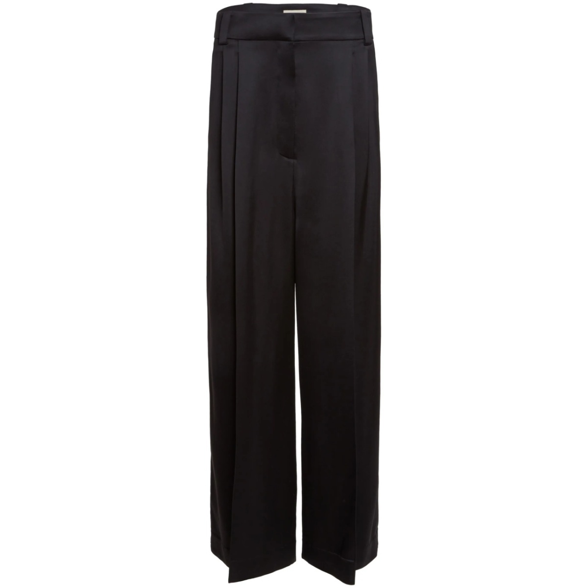 Simone pleated wide-leg trousers
