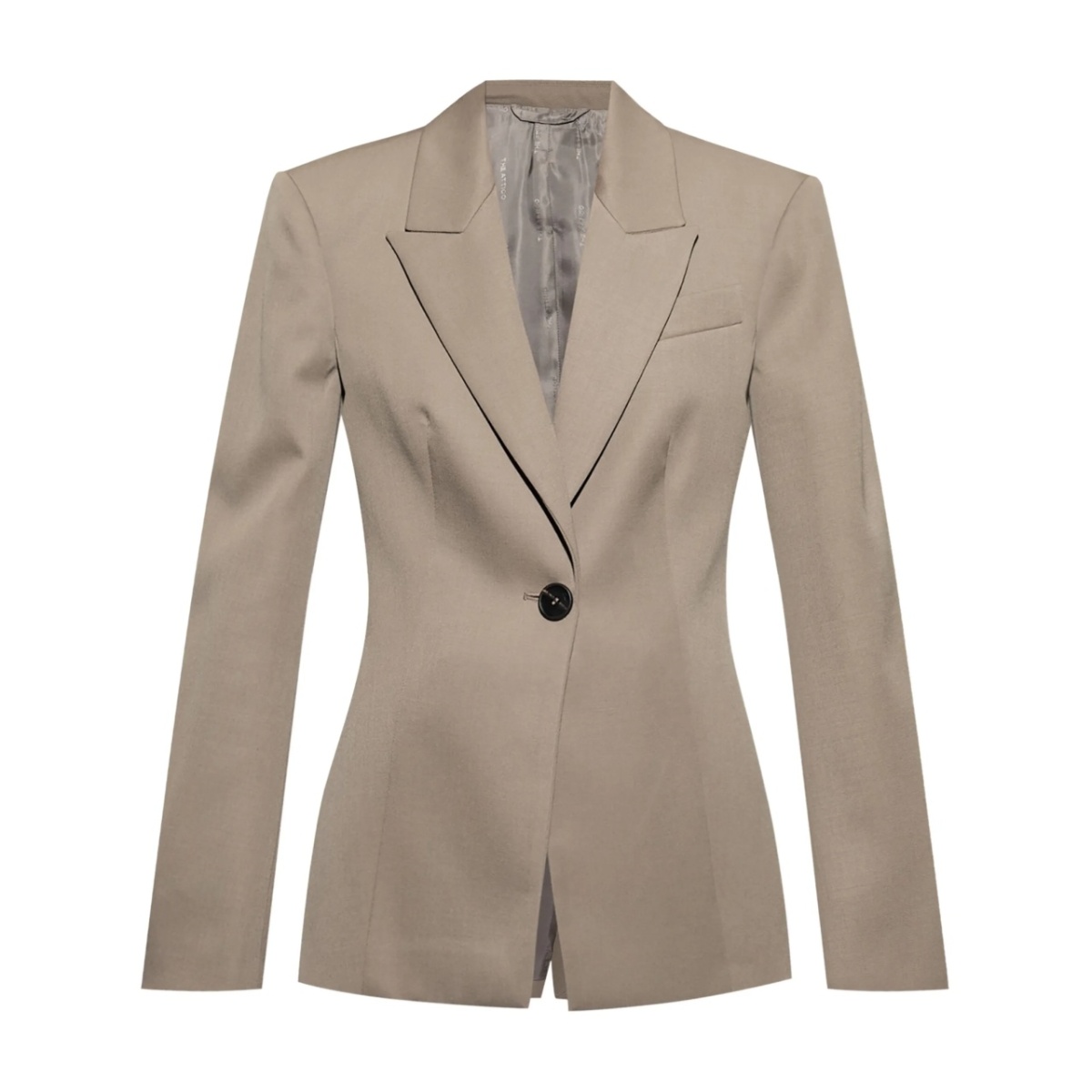 single-breasted blazer
