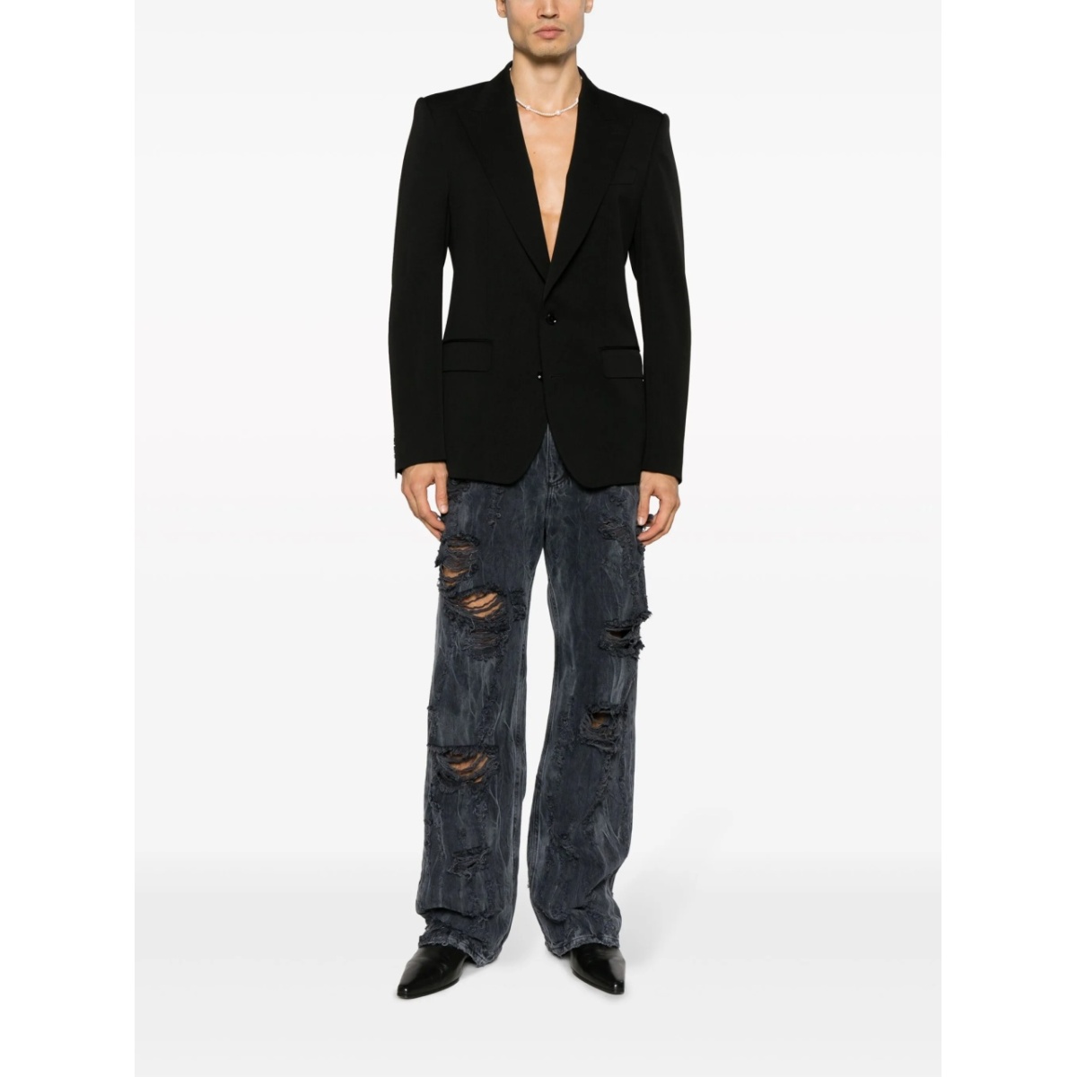 single-breasted blazer - Img 2