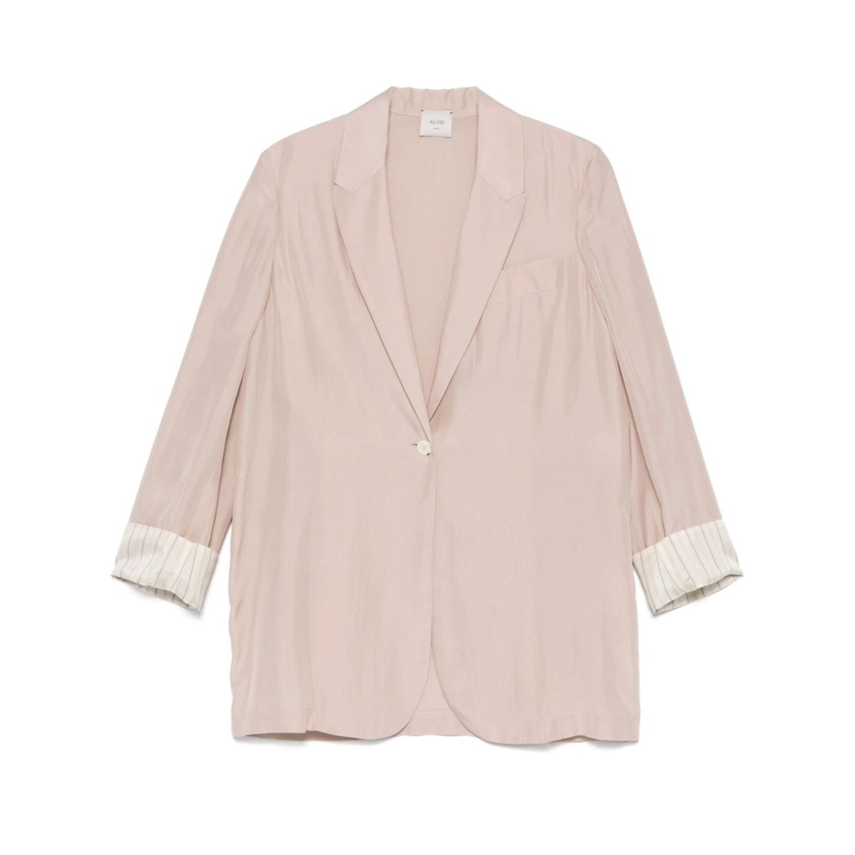 single-breasted blazer