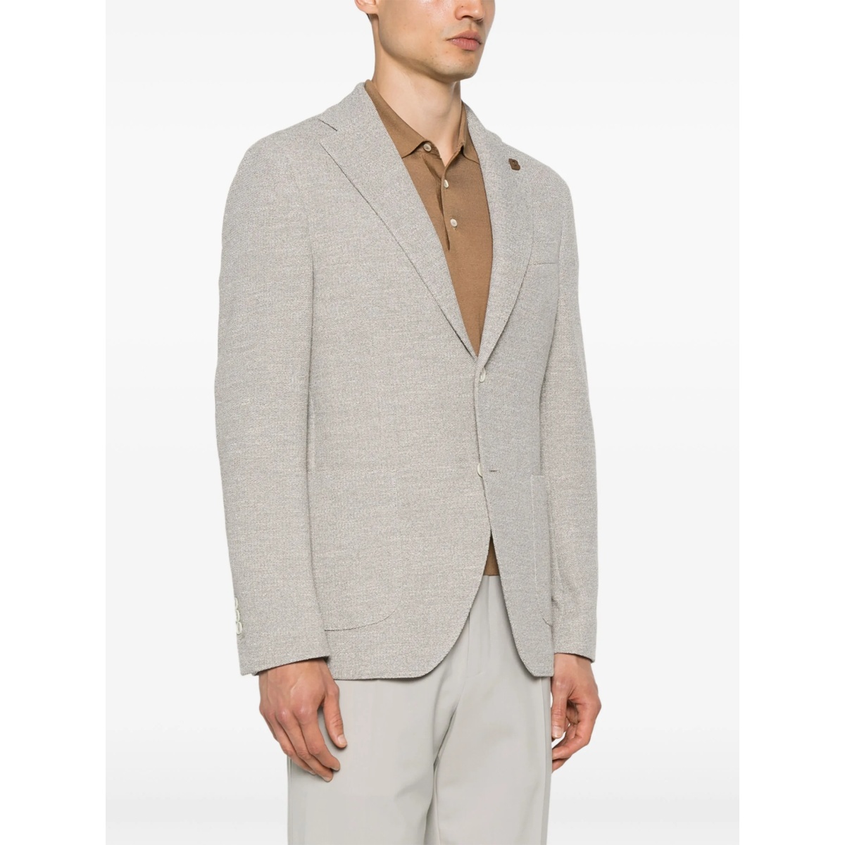 single-breasted blazer - Img 3