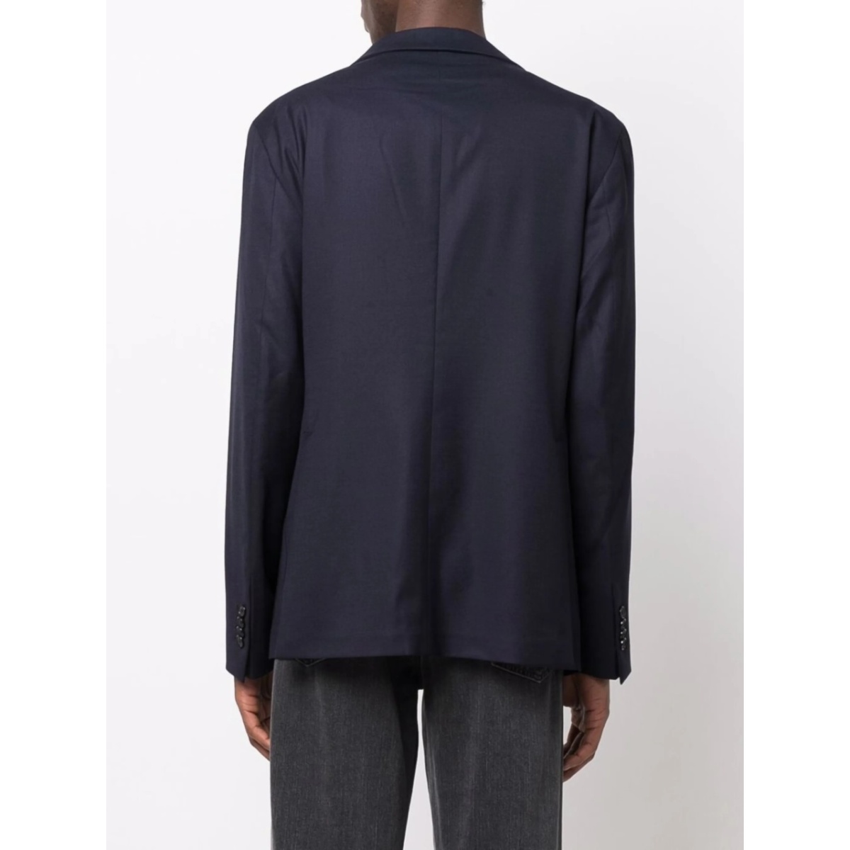 single-breasted virgin-wool blazer - Img 4