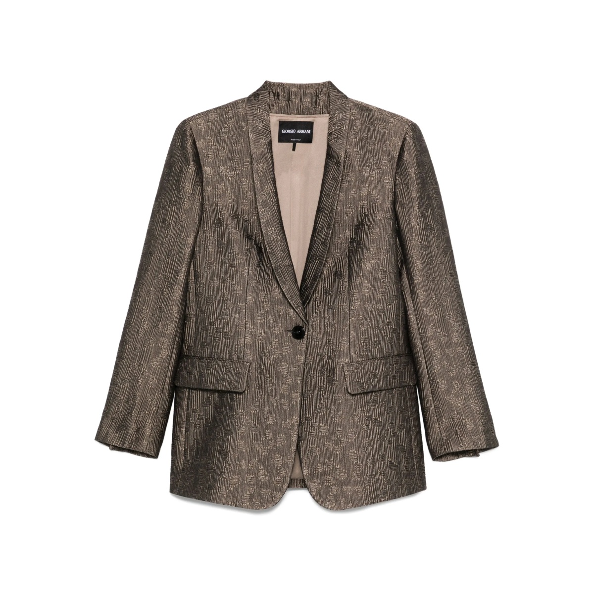 single-button blazer