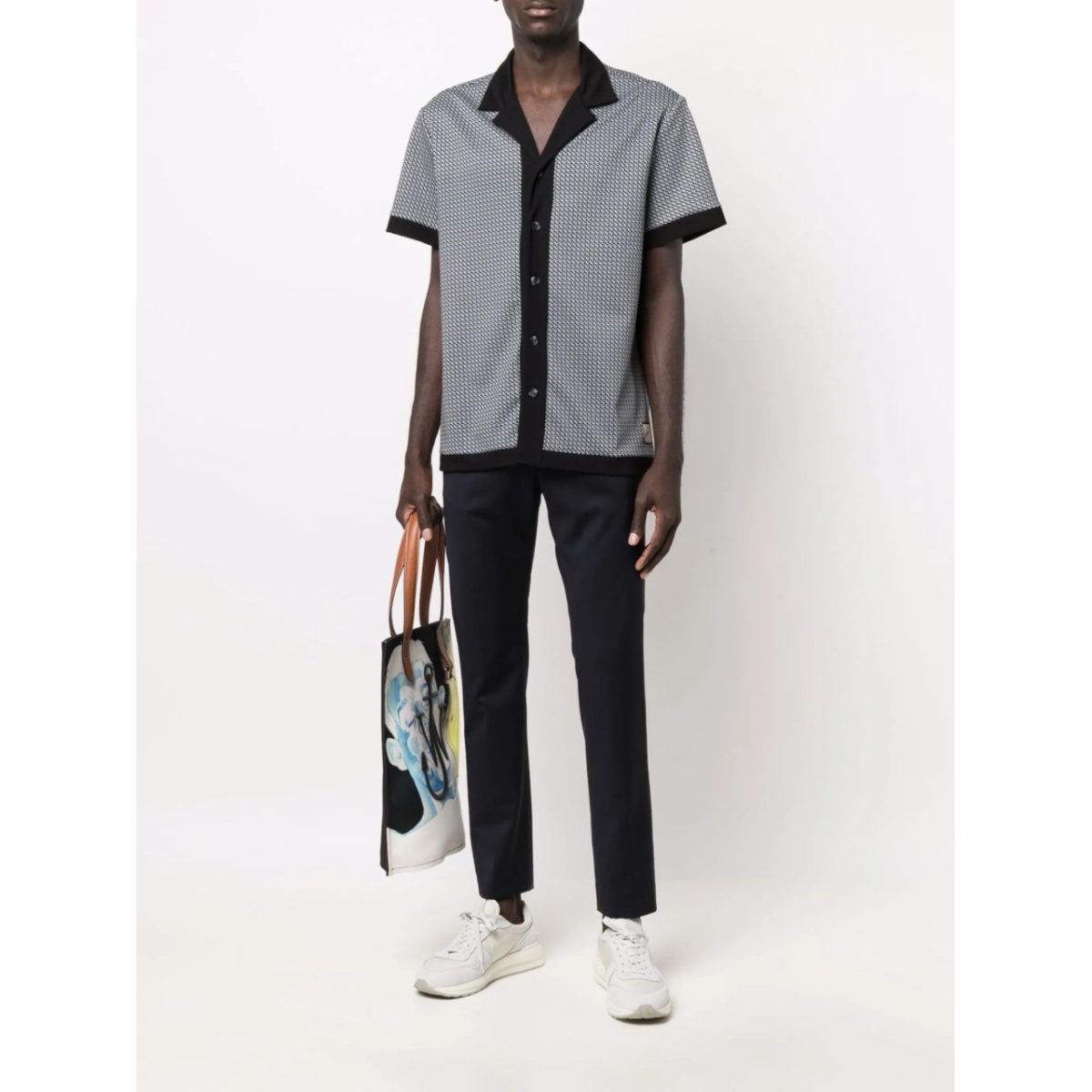 slim-cut chino trousers - Img 2