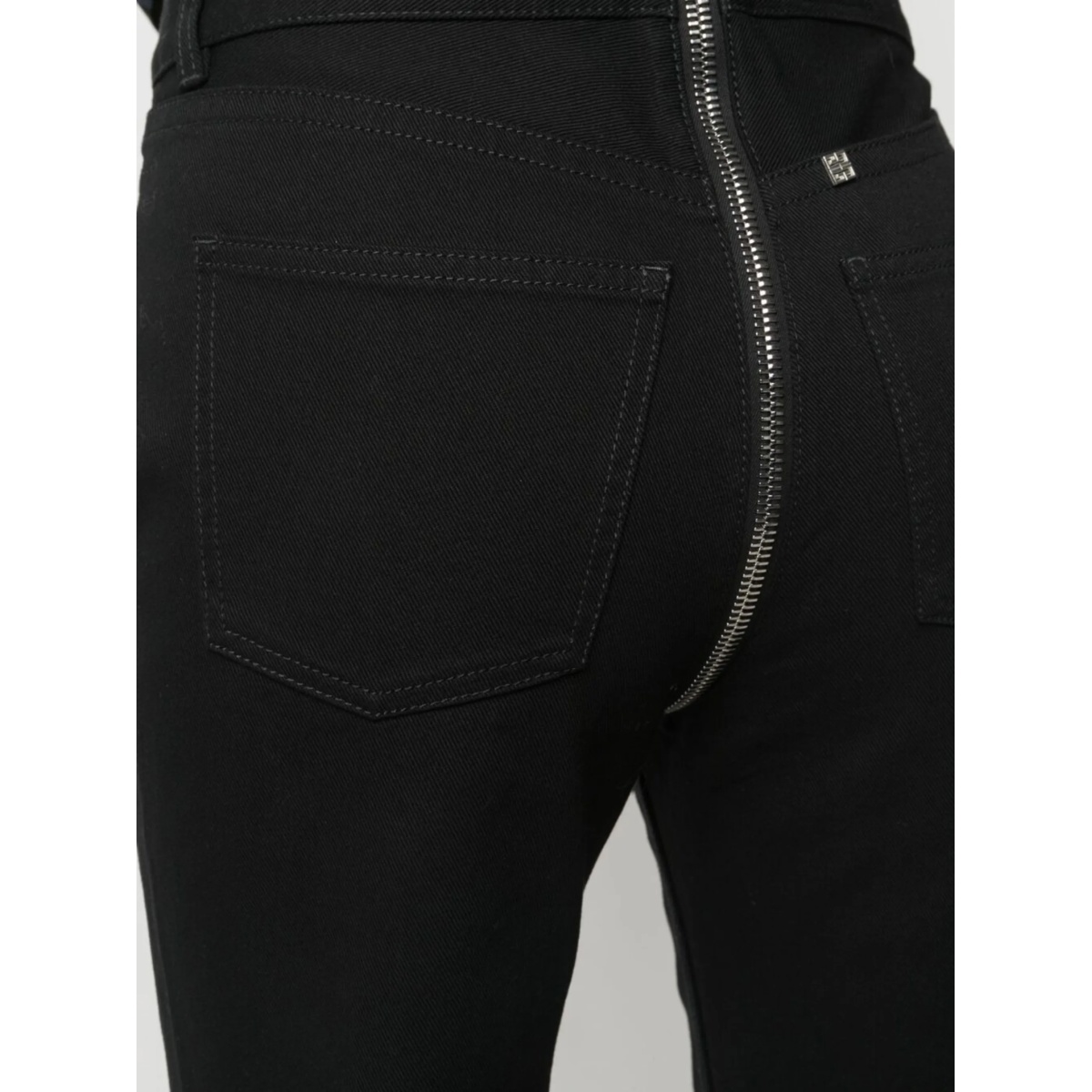 slim cut zip-detail jeans - Img 5