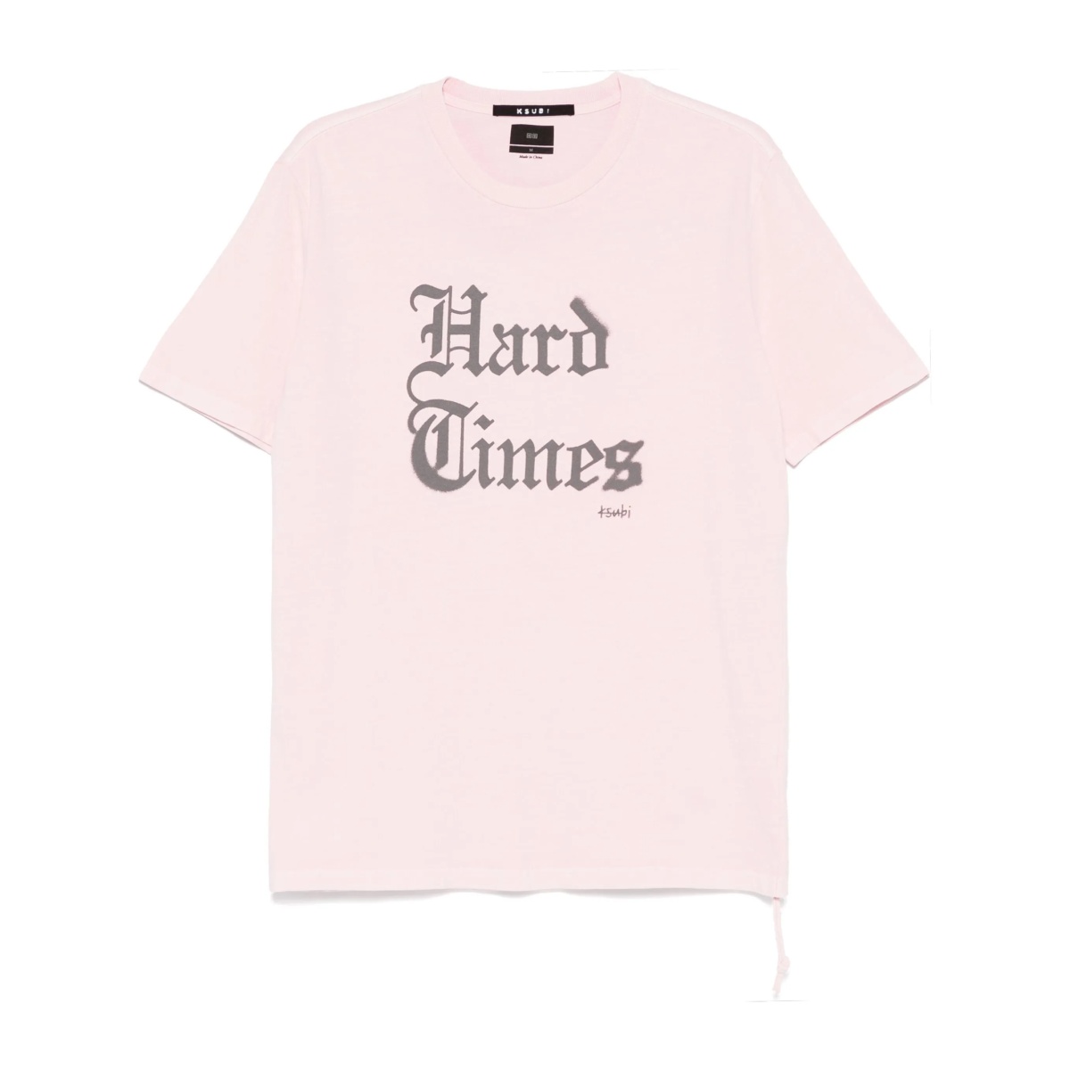 slogan-print T-shirt