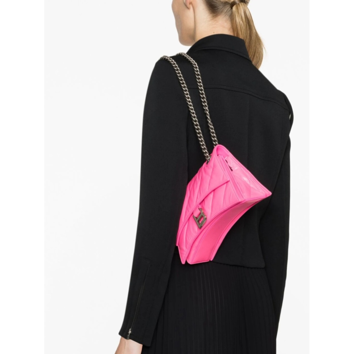 small Crush quilted shoulder bag - Img 3