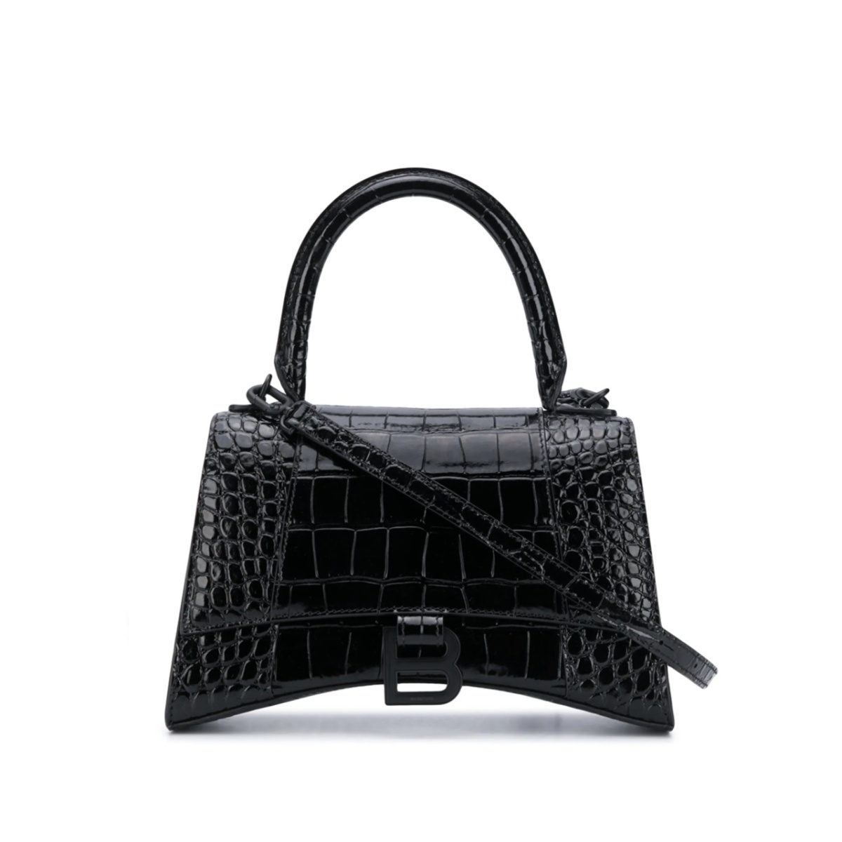 small Hourglass top-handle bag