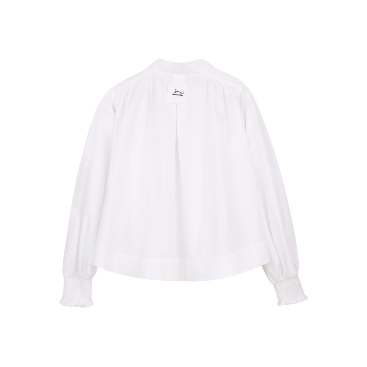 smocked-cuff buttoned top - Img 2