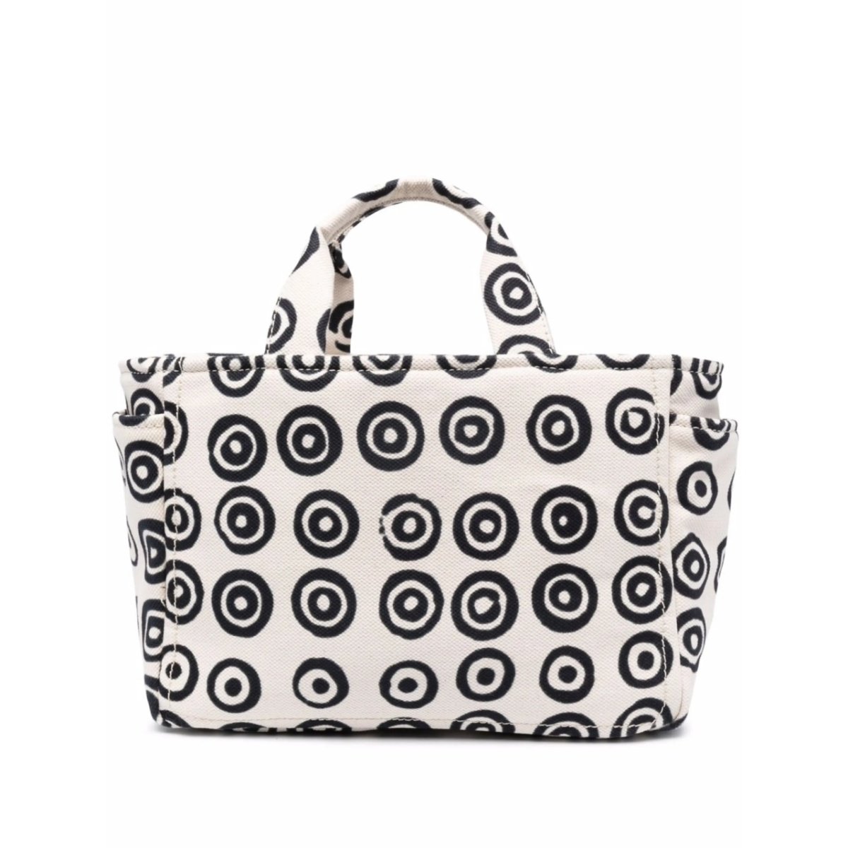 spot-print tote bag