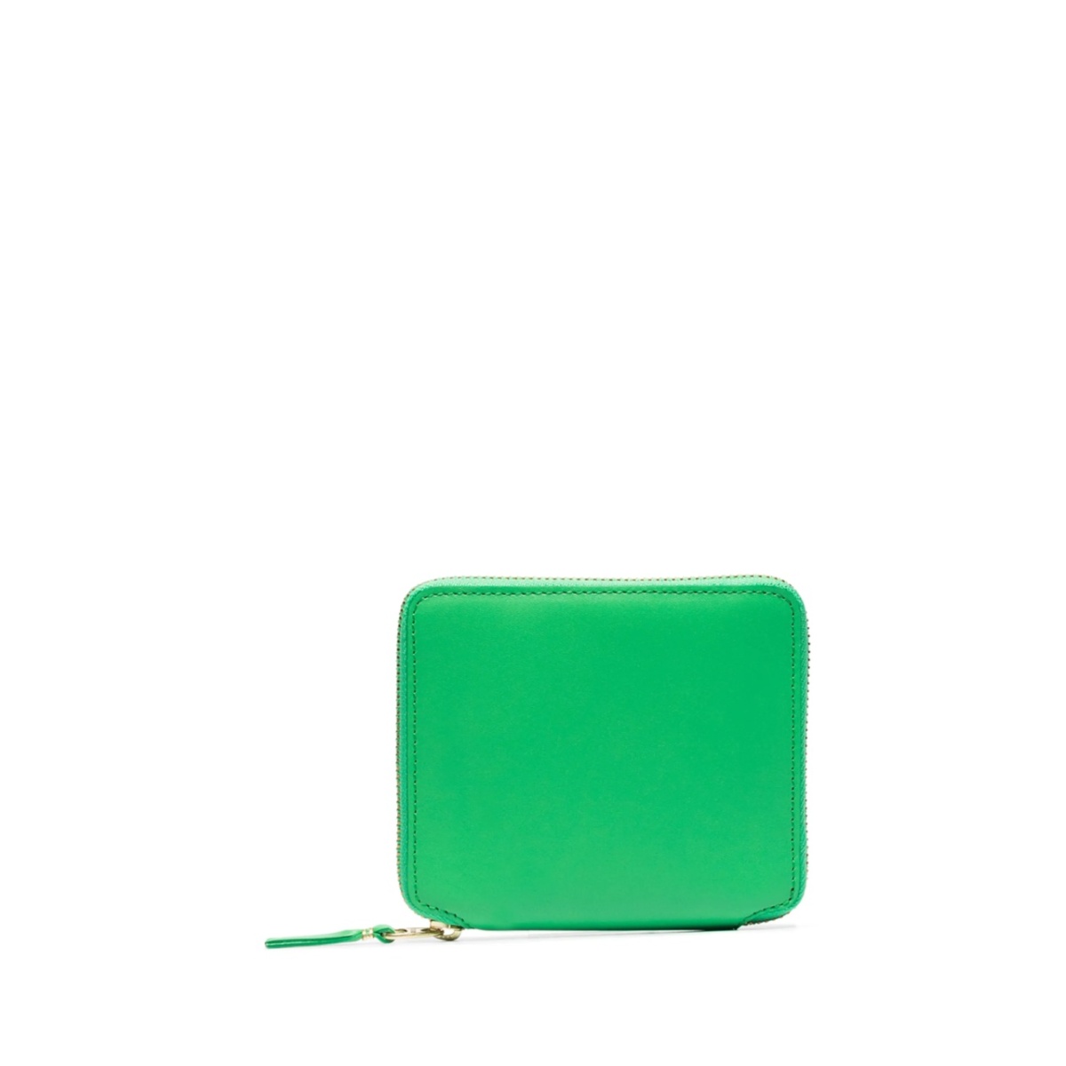 square-shape zipped wallet