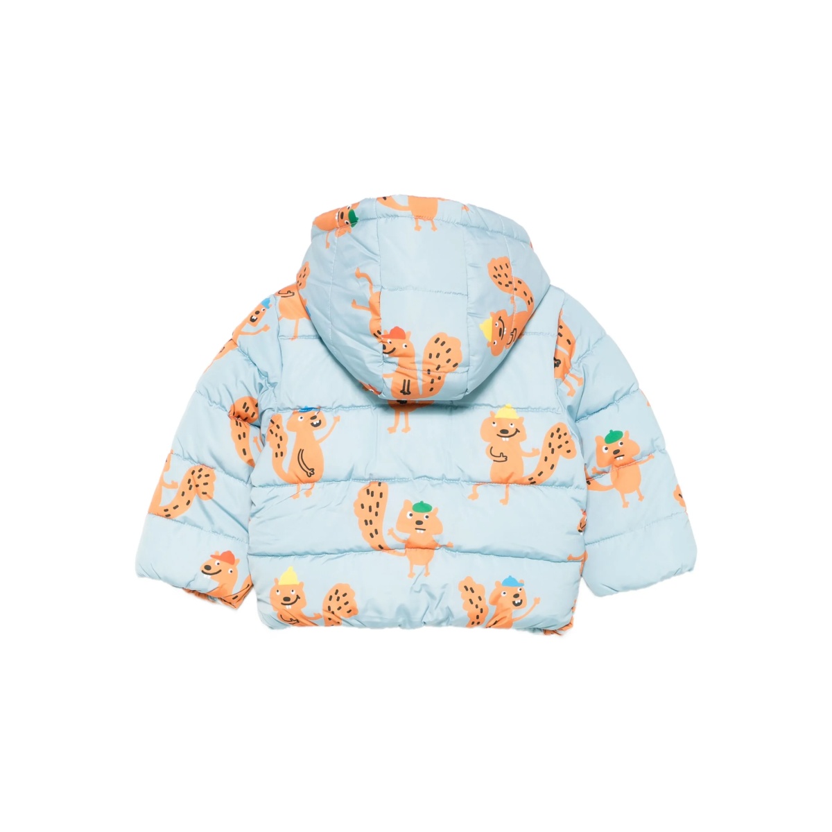 squirrel-print puffer jacket - Img 2