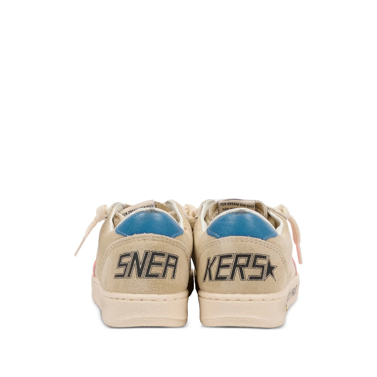 star-detail lace-up sneakers - Img 4