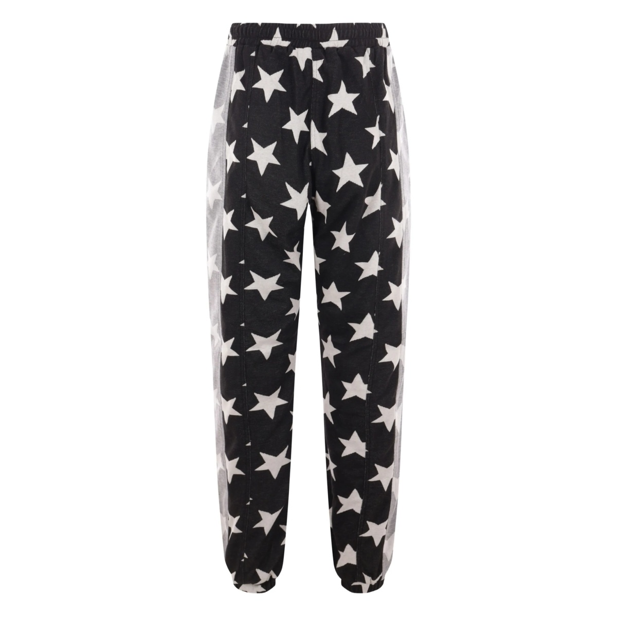 star-print jersey joggers