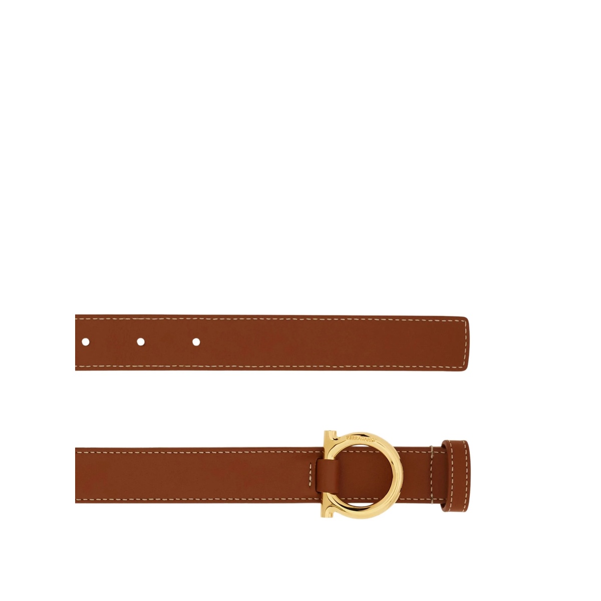 stitched gancini belt - Img 3