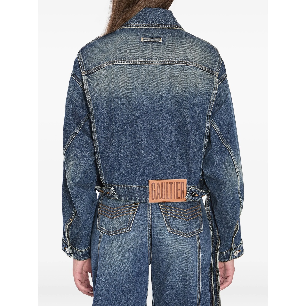Strap denim jacket - Img 5