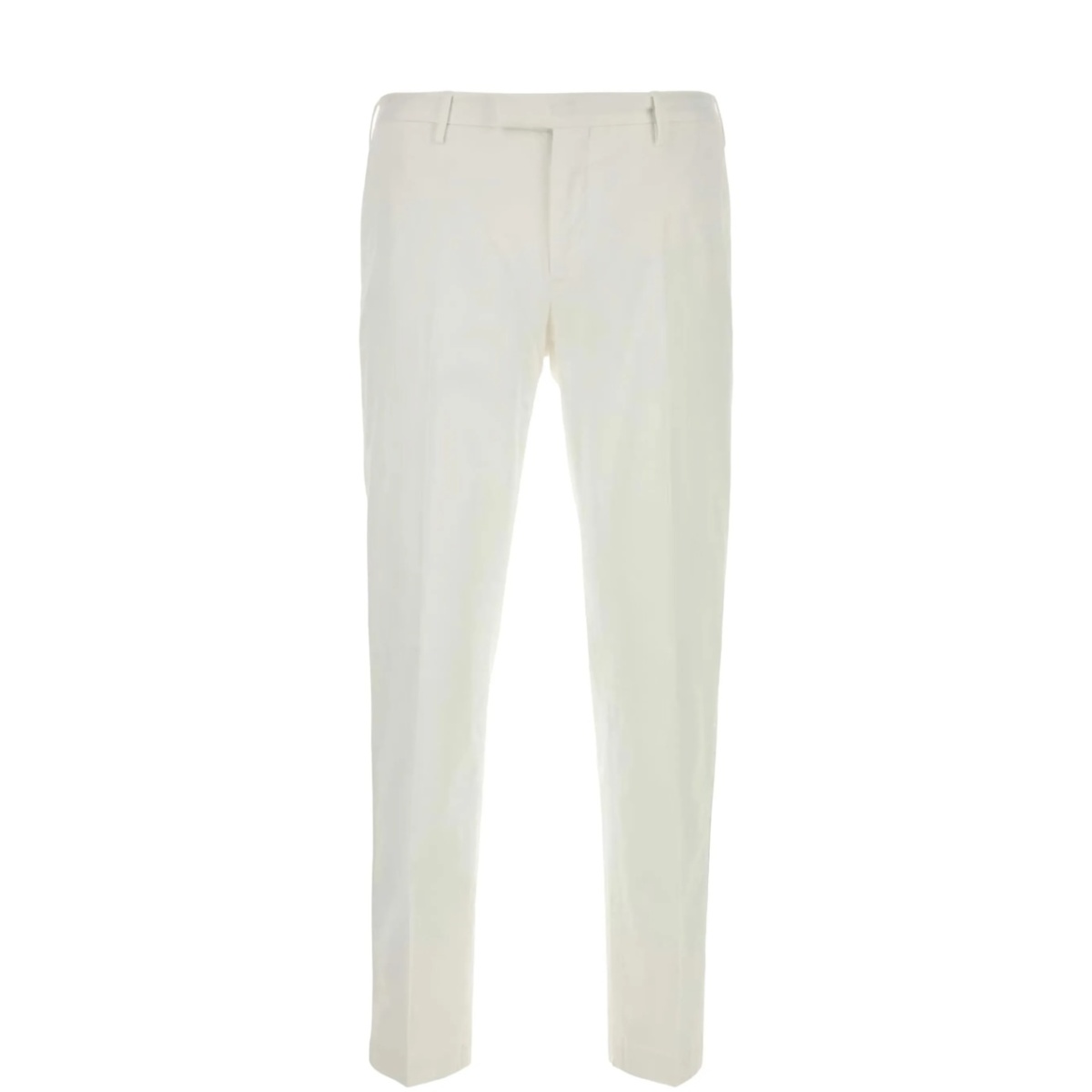 stretch-design tapered trousers