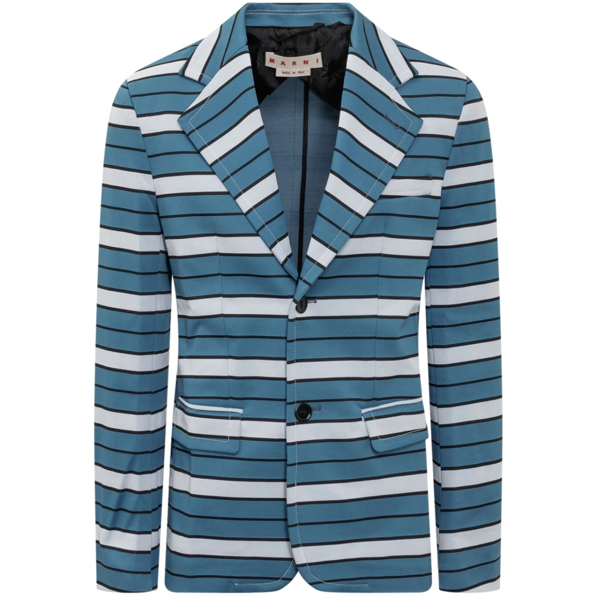 striped blazer