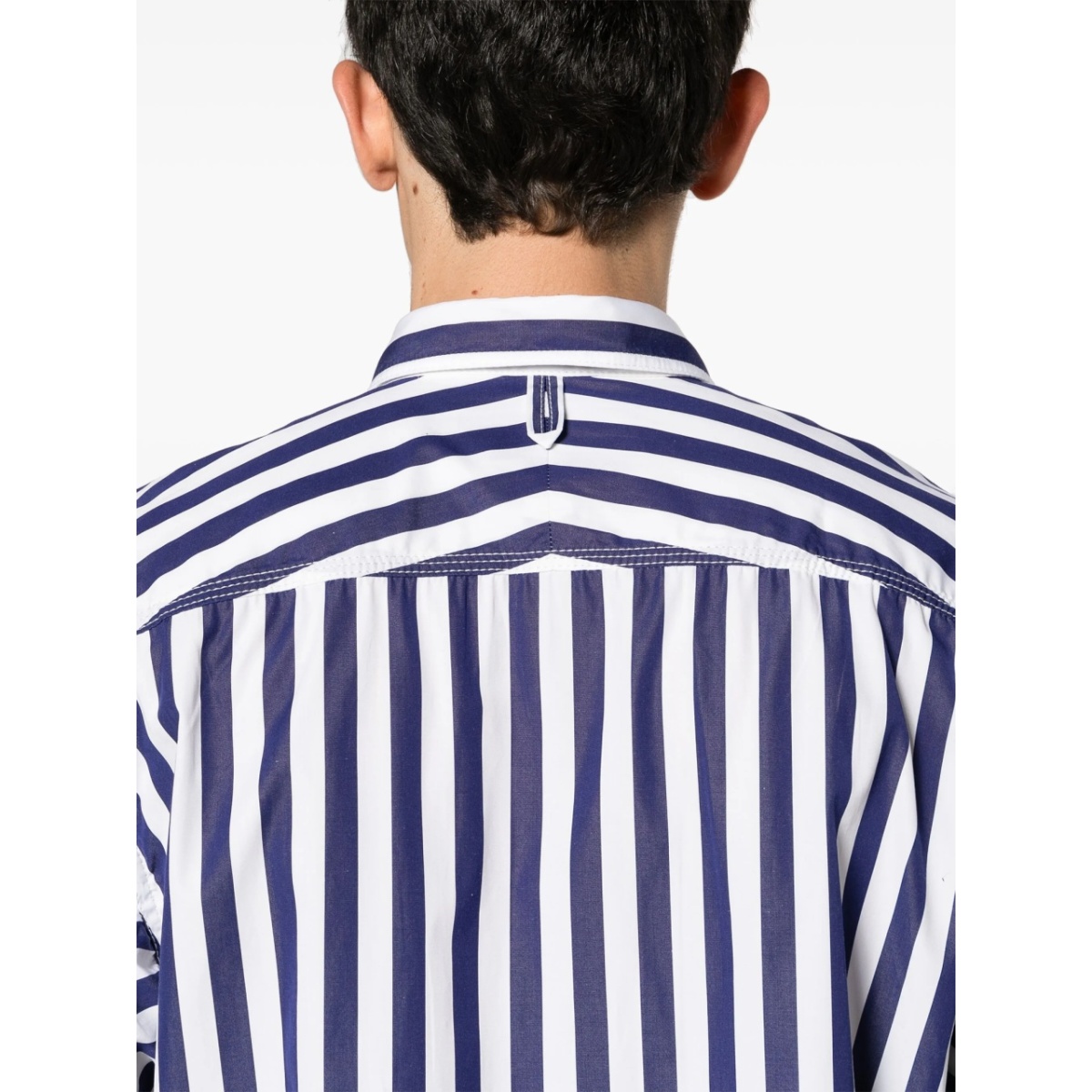striped poplin shirt - Img 5