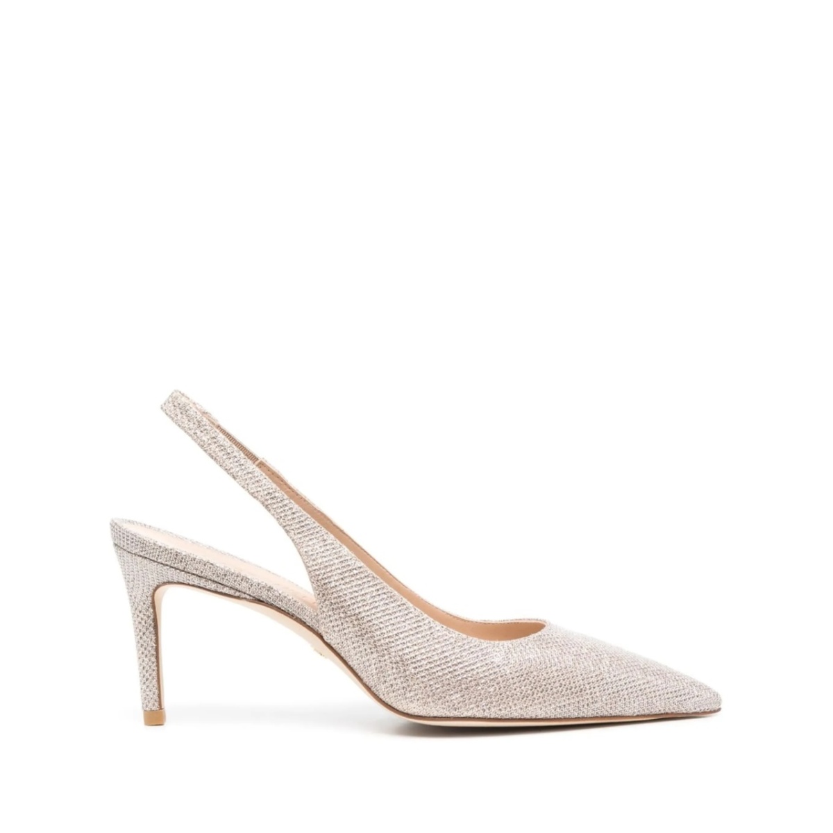 Stuart 75mm slingback pump