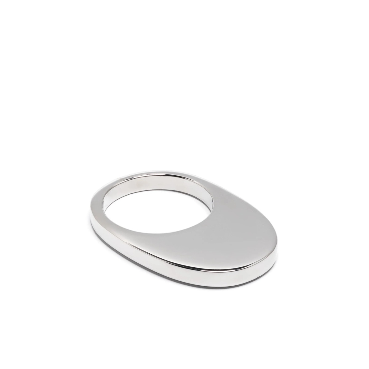 Swipe polished ring