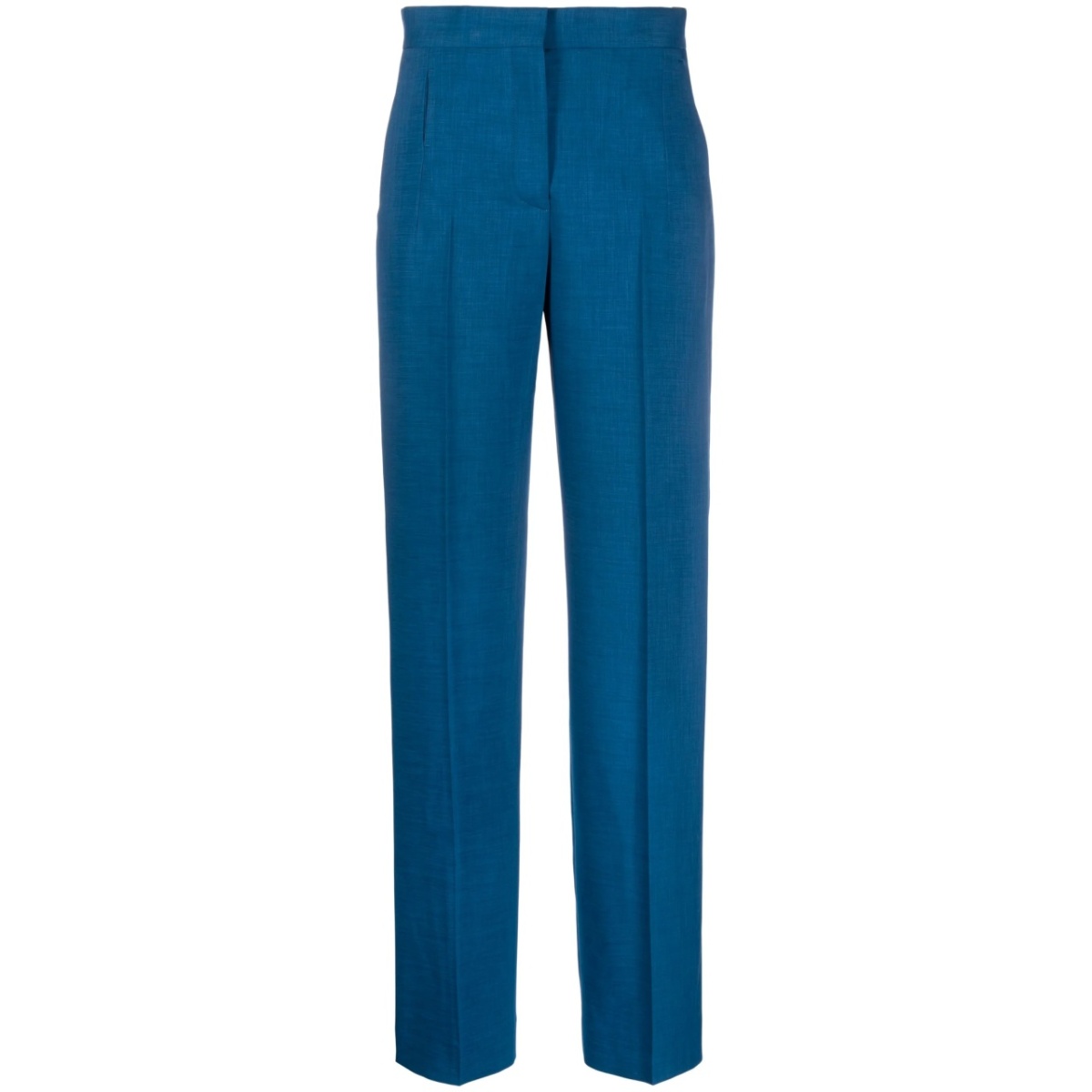 tailored melange trousers