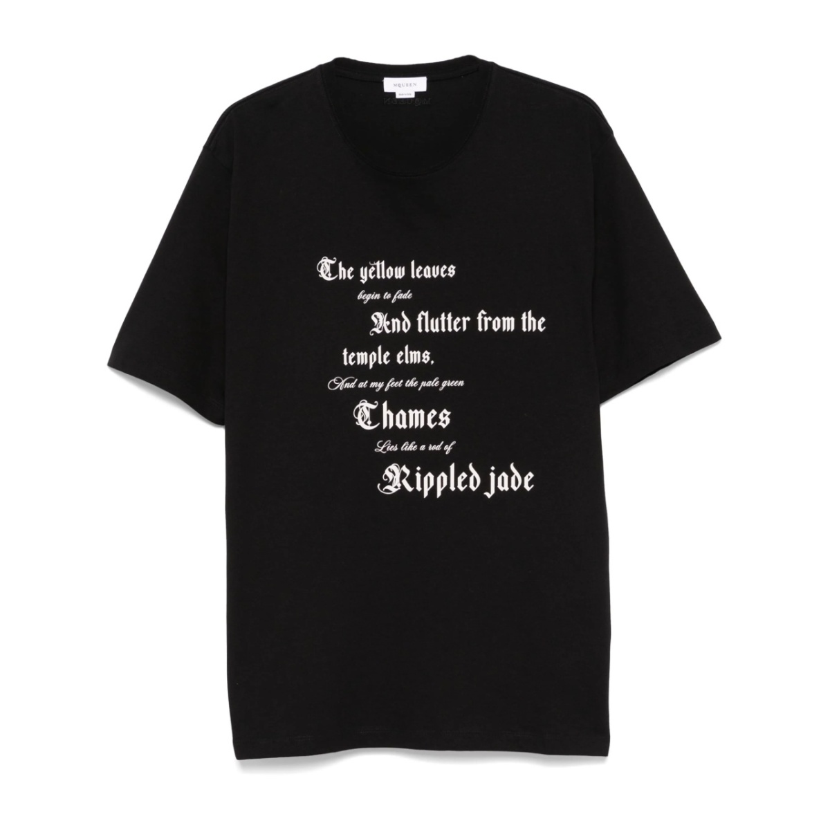 text-print T-shirt