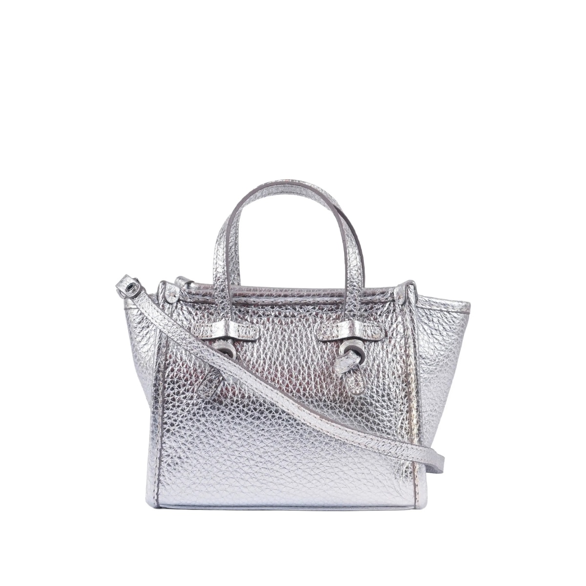 textured-leather top-handle bag - Img 2