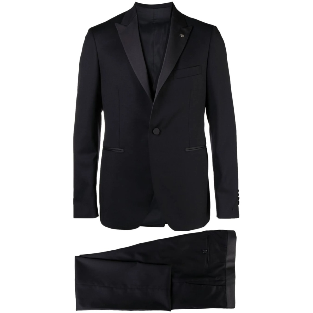three-piece tuxedo suit