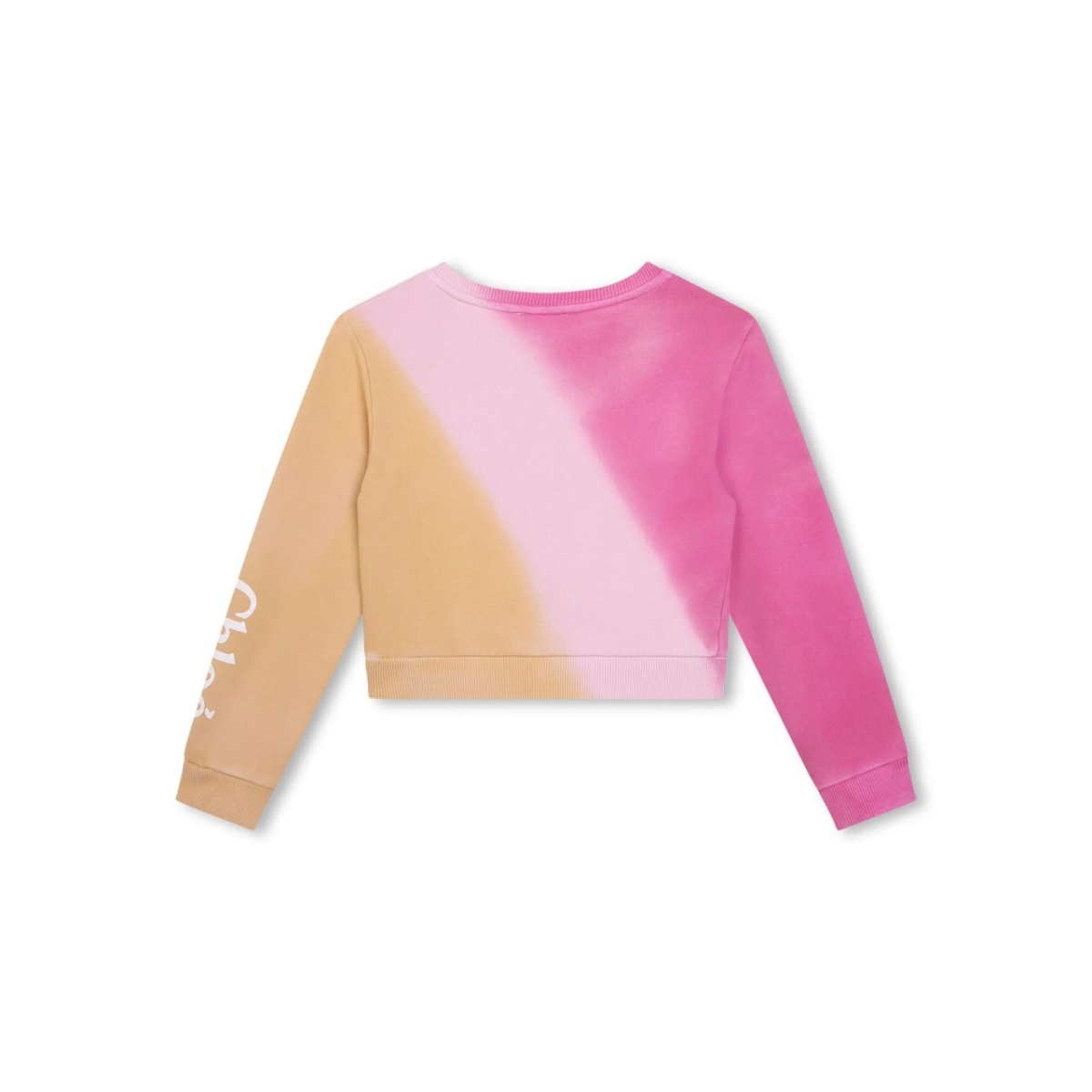 tie-dye print ombré sweatshirt - Img 2