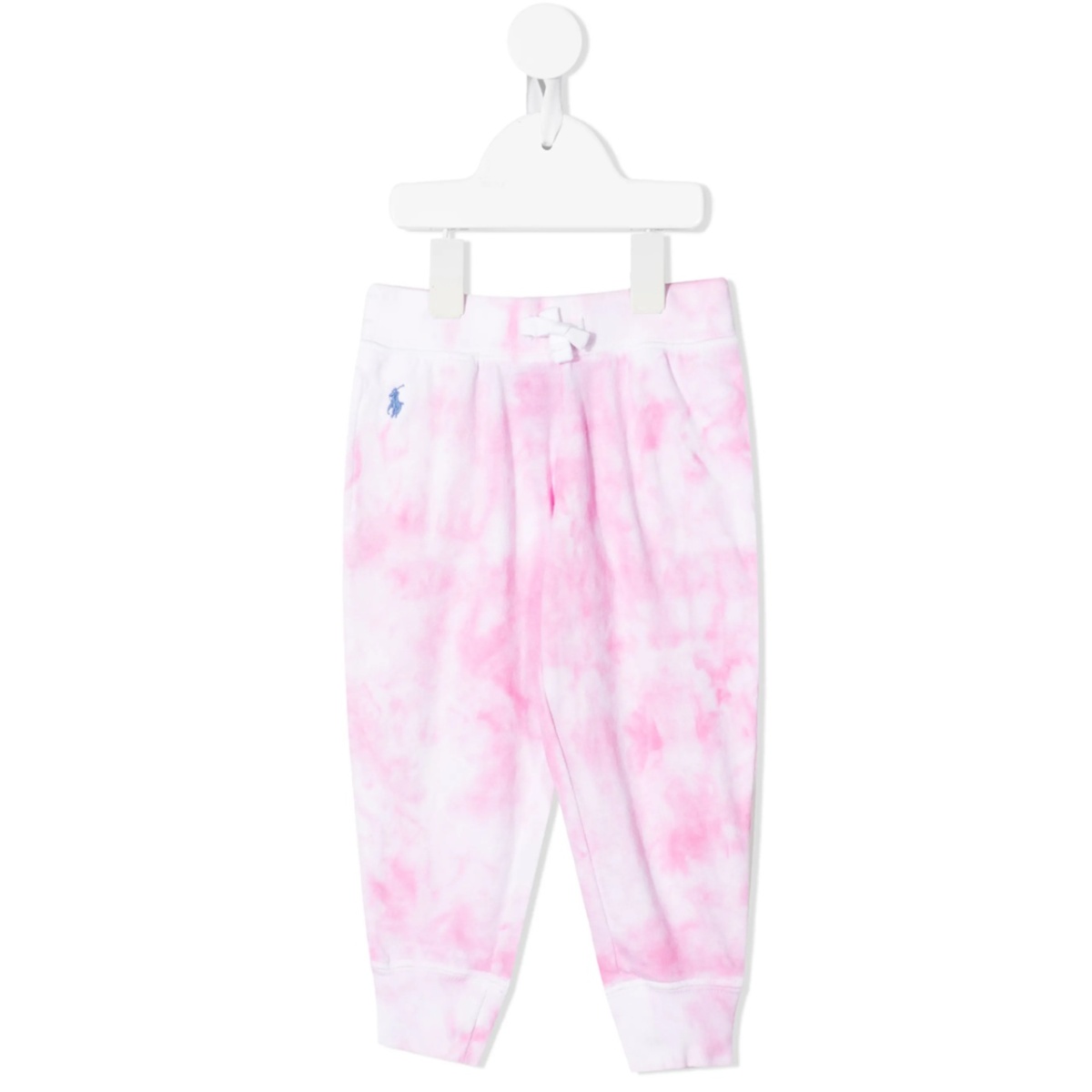 tie-dye print track pants