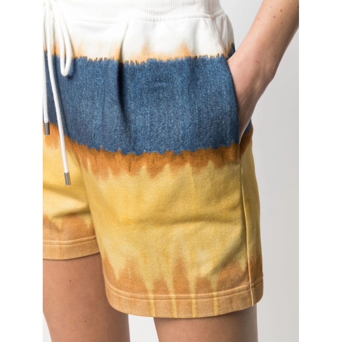 tie-dye track shorts - Img 5
