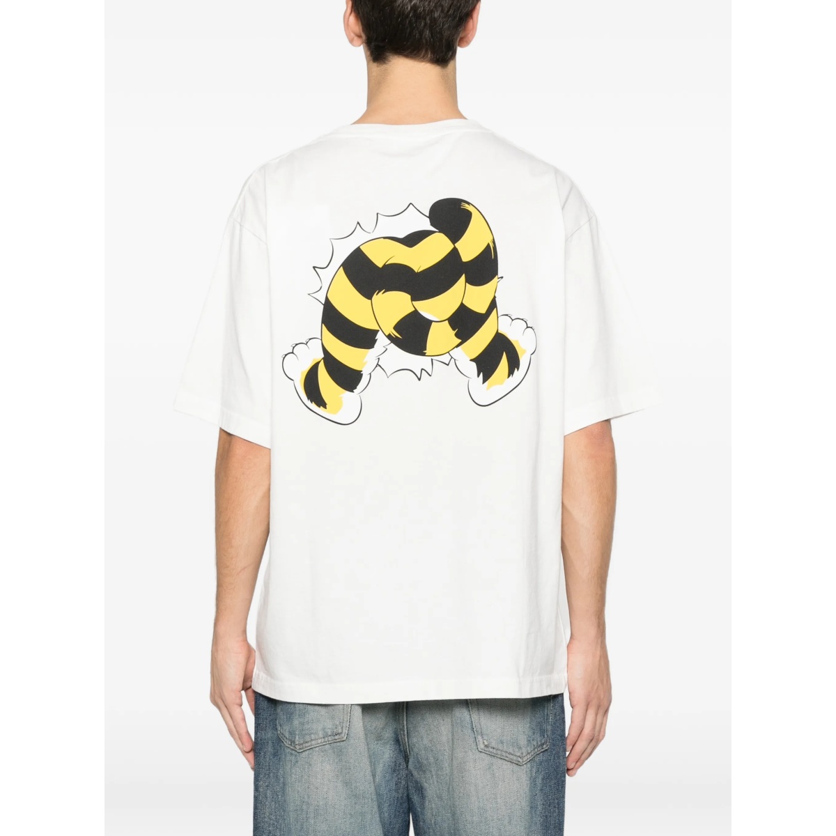 tiger-print T-shirt - Img 4