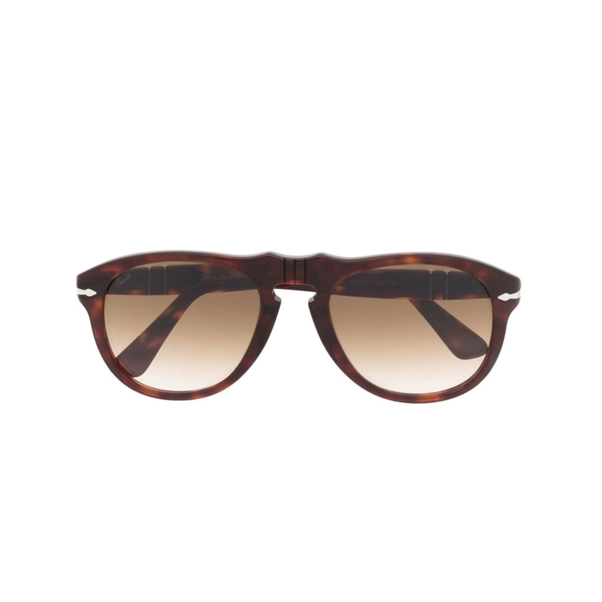 tortoiseshell round-frame sunglasses