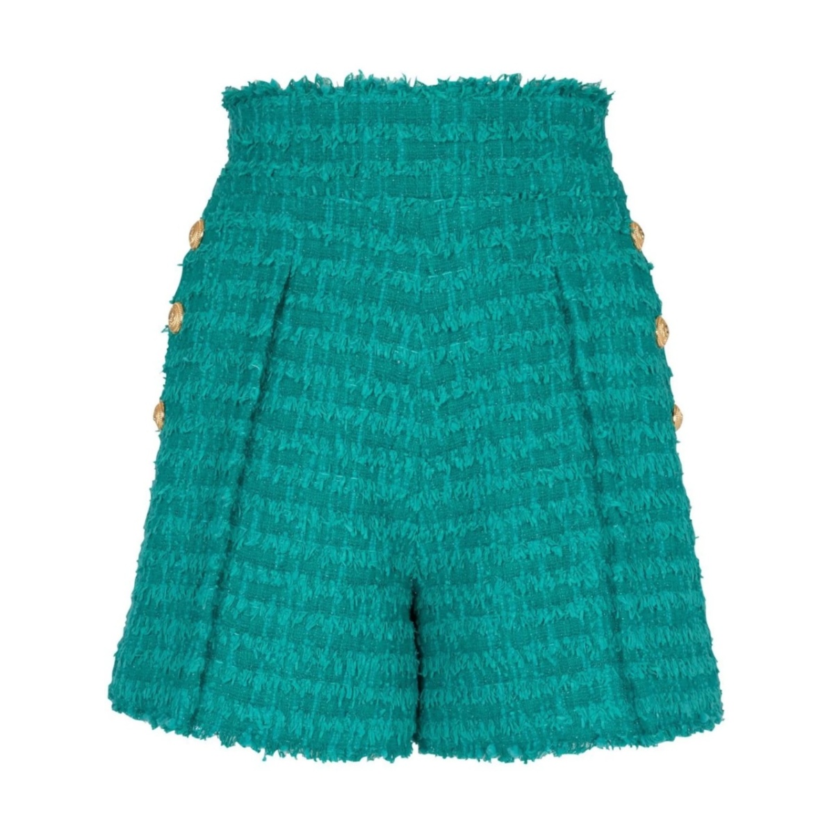 tweed tailored shorts