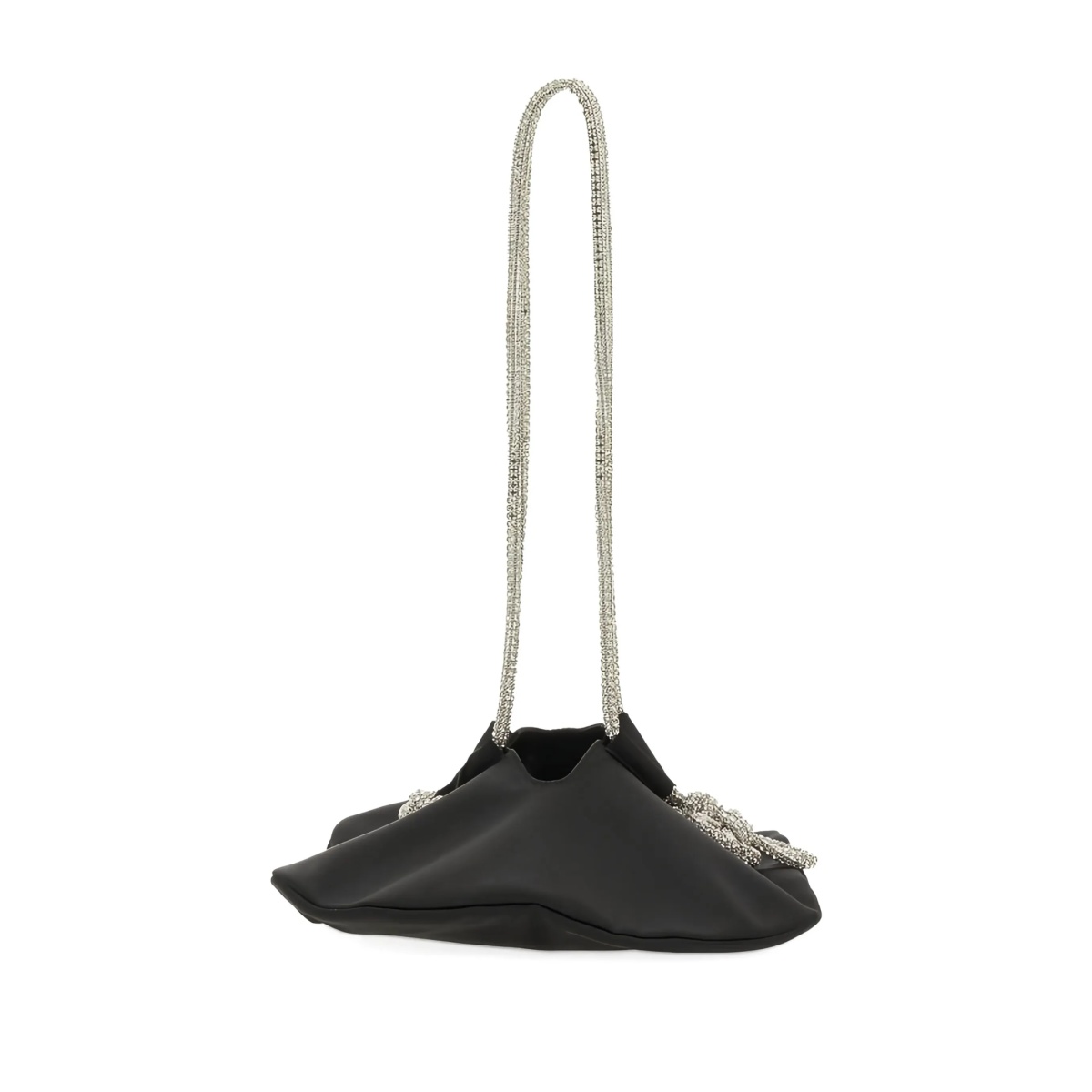 Ufo crystal-embellished satin shoulder bag - Img 2