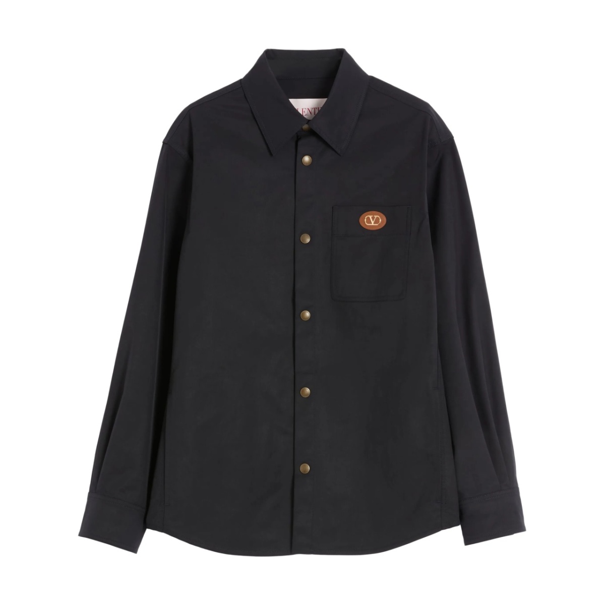 VLogo Signature-patch shirt jacket
