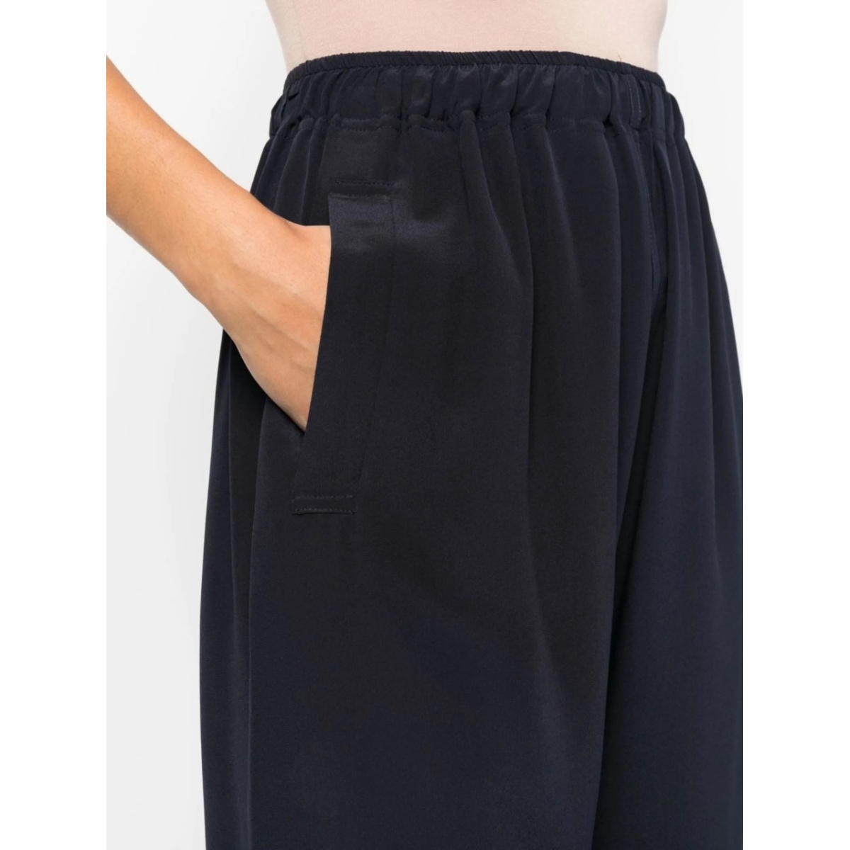 wide-leg high-waisted trousers - Img 5