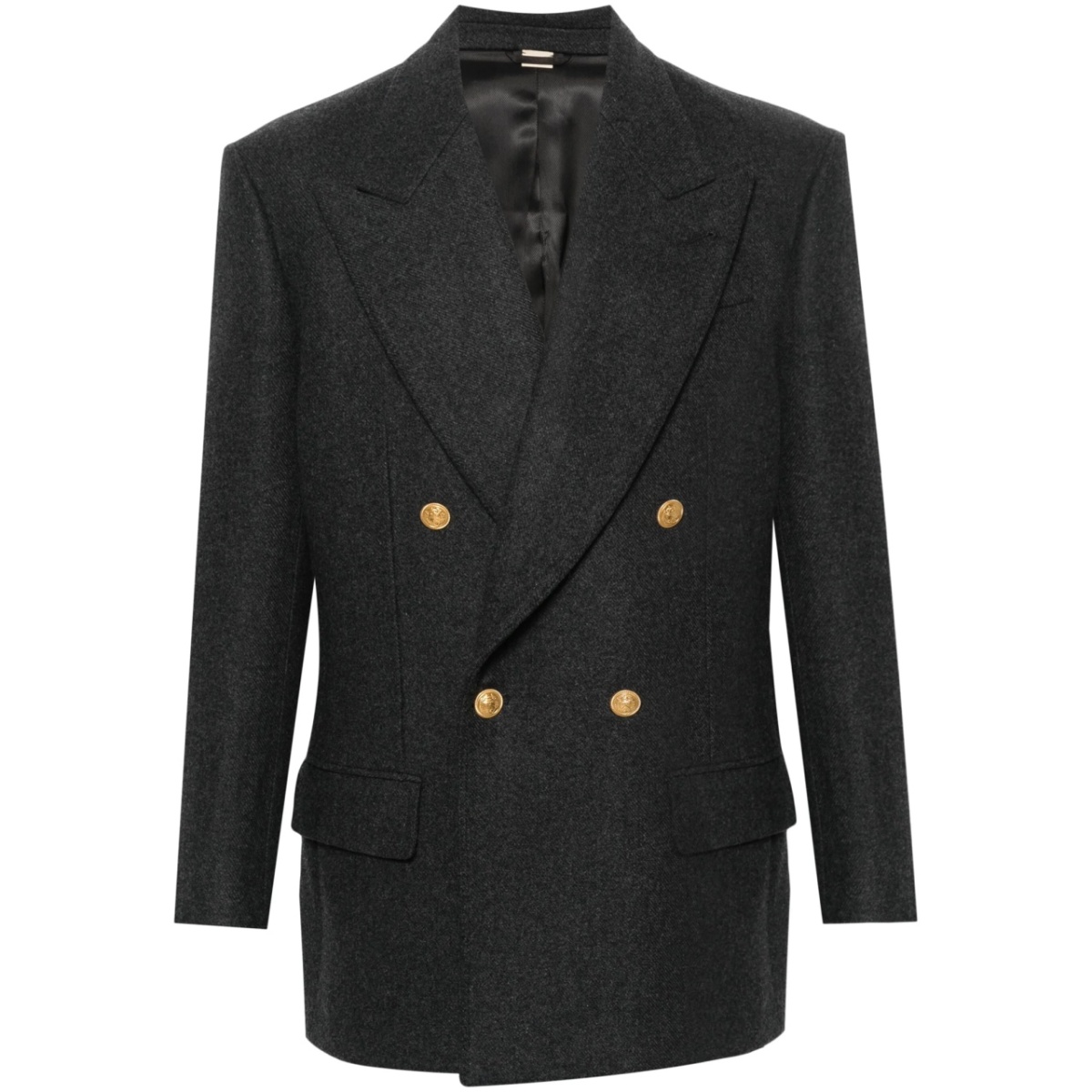 wool-cashmere double-breasted jacket