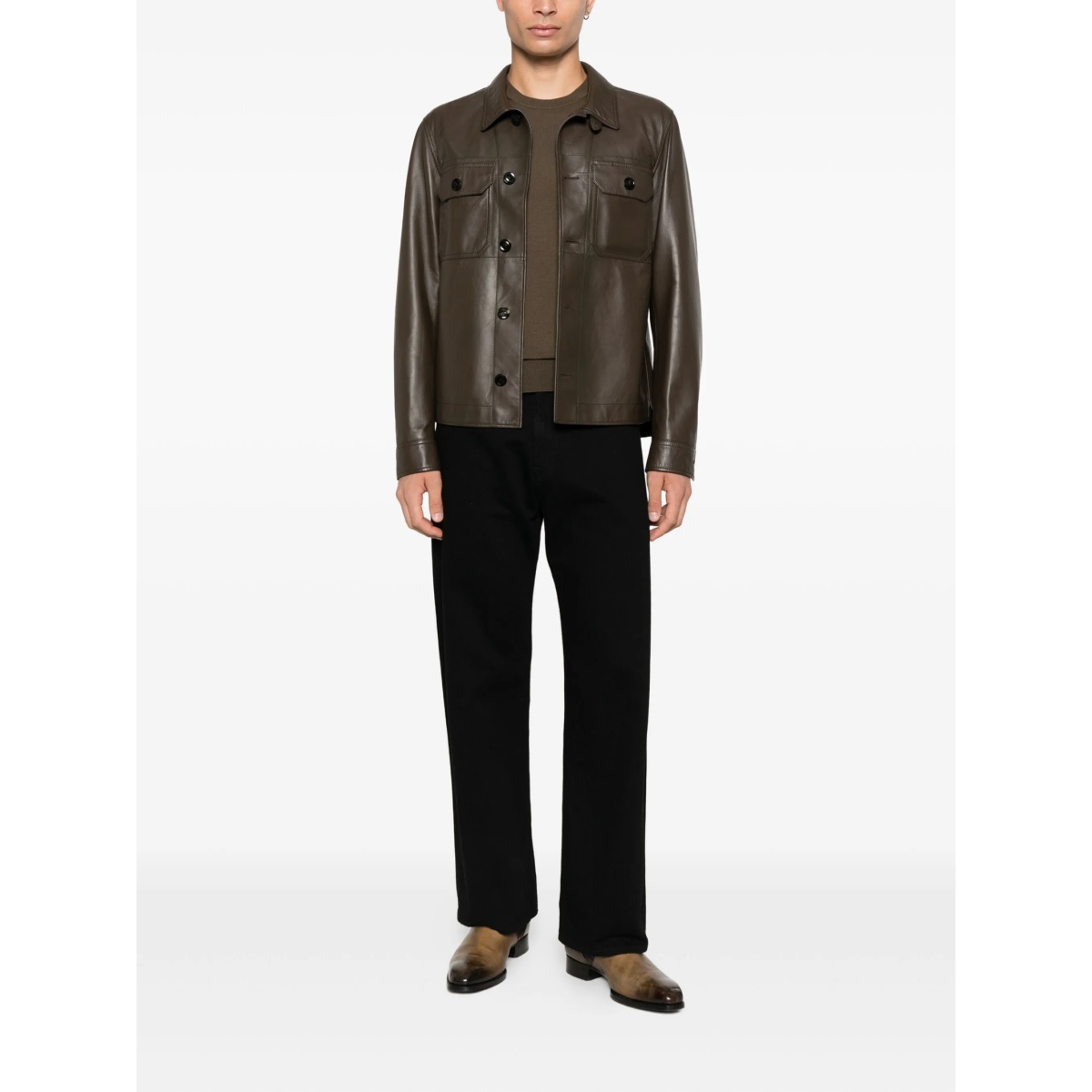 wool crew-neck top - Img 2