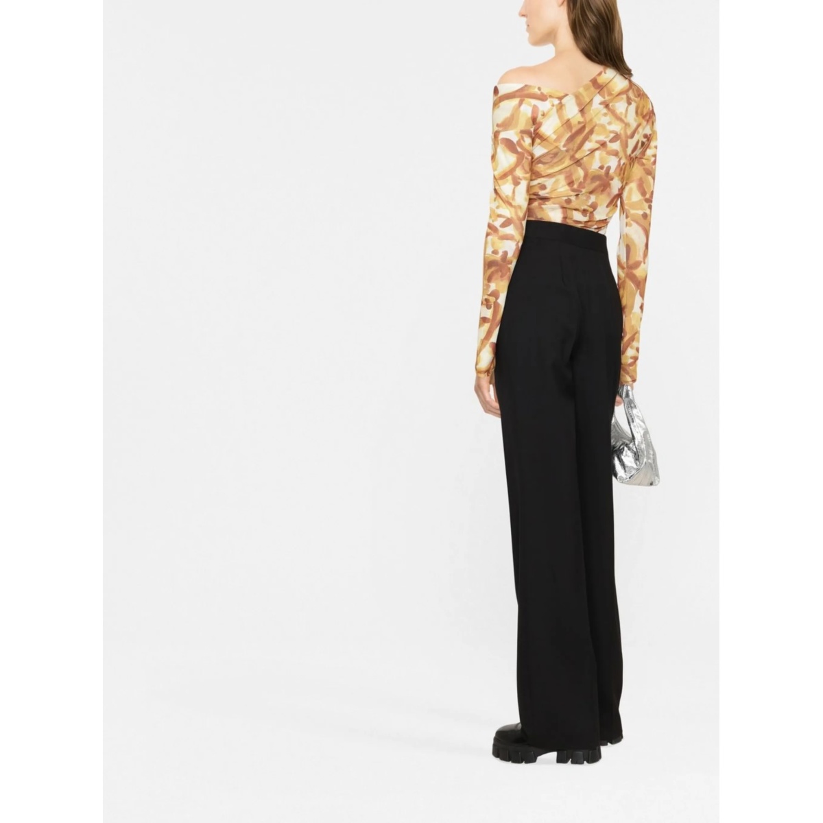 wool flared trousers - Img 3