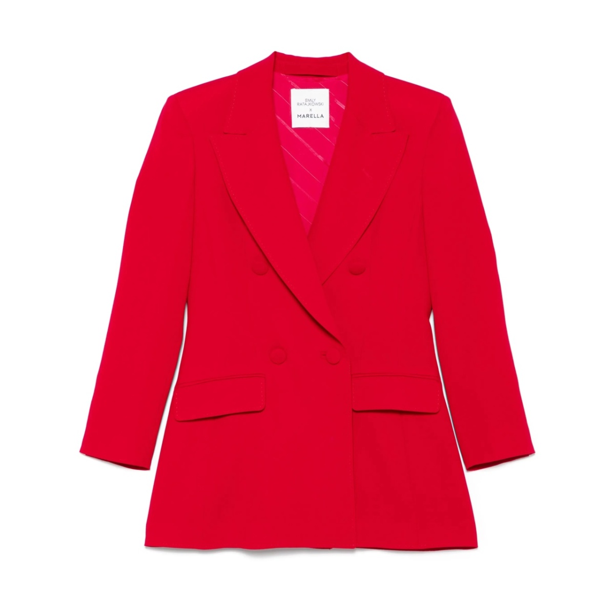 x Emily Ratajkowski Waisted Blazer